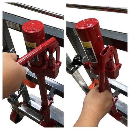 Pake Handling Tools Machinery Mover, 3960 lb. Cap, Steel Wheel With PU Tread, Set of 2 PAKFM02